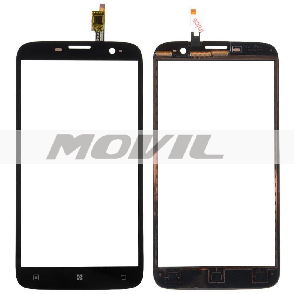 negro New Glass lens Para Lenovo A850 Tacil touch